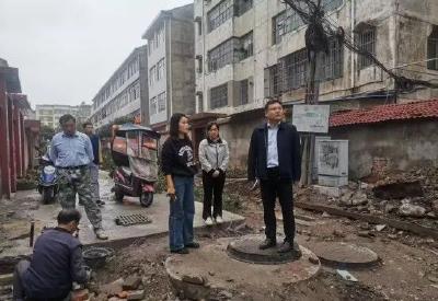 焕新城市“里子” 筑牢幸福“根基” 武穴街道刘家巷社区雨污管道改造惠民生