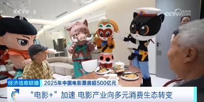 “电影＋”消费链不断延伸 多元消费市场火爆