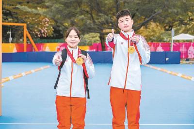 残特奥会越野滑轮项目开赛  我市选手斩获2金1铜