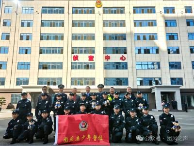 团风县“少年警校”挂牌成立