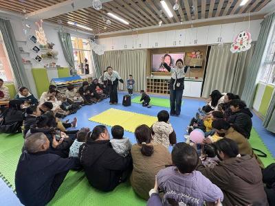 英山：家门口的早教！托幼活动点亮社区萌娃成长路