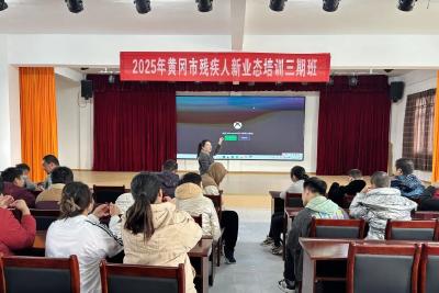 我市举办残疾人新业态第三期培训班