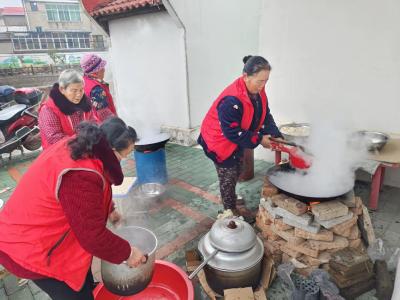 “粥”到幸福过腊八——黄州区堵城镇开展腊八节主题活动
