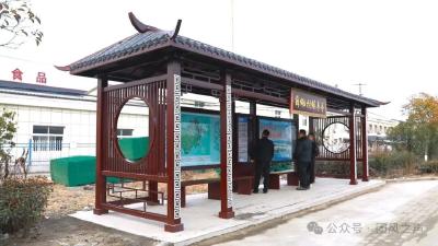 古韵候车亭扮靓和美乡村