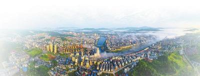 义水奔涌催新景 大别山城展宏图 ——罗田县“十四五”时期高质量发展纪实