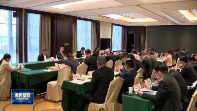 李初敏参加中共、妇联、特邀人士界别委员分组讨论