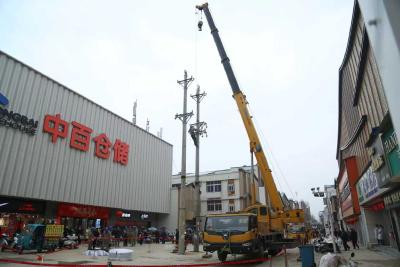 国网红安县供电公司：民主街电力工程竣工 赋能红色文旅街区升级