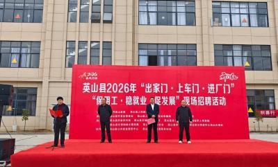 236个意向一趟搞定 英山“就业直通车”发车即见效