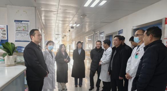 团风县总医院组织开展春节前行政大查房活动