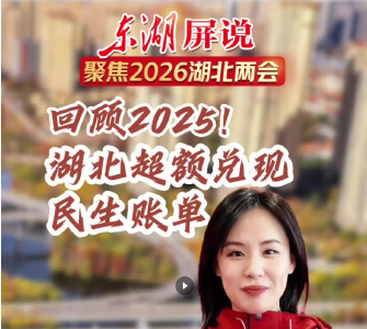 东湖屏说｜20分钟，记录2026湖北两会