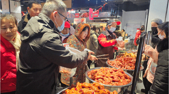 黄商生活超市红安万达店开业
