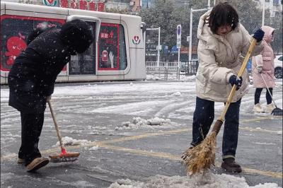 黄商集团积极应对低温雨雪天气