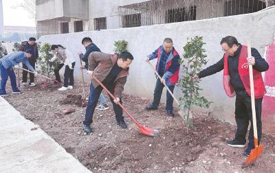 种下一棵树 增添一抹绿