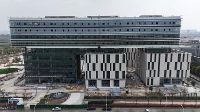 振天建设集团全力推进项目建设  光谷黄冈孵化器二期二标段加速冲刺投用