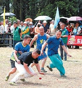 山歌嘹亮 赛事酣畅  “三月三”里的体育范儿