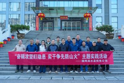 党建引领筑防线党旗领航防山火