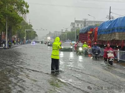 这是暴雨后的仙桃→