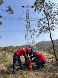 青山无恙——国网罗田县供电公司圆满完成清明防山火保电工作