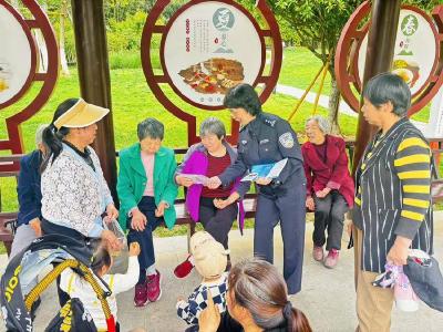 英山：警社联动宣禁毒 守护安全新征程