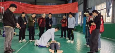 黄州区赤壁社区卫生服务中心开展应急急救技能培训