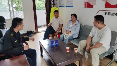浠水县市场监管部门化解一起商场收银设施破碎伤人纠纷