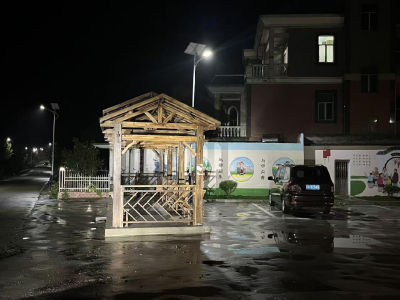 从坑洼路到景观带！花桥用灯火点亮乡村振兴路