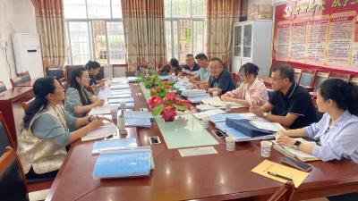 市县教科院视导蕲春县第六实验中学马畈校区中考备考工作