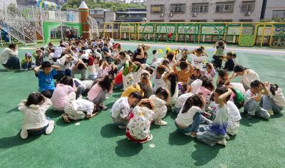 罗田县城南幼儿园开展防震减灾应急逃生演练