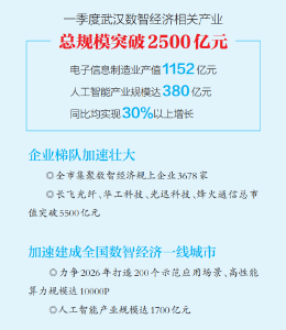“打造全国数智经济一线城市”加速成势，武汉多模态大模型“能干活”了