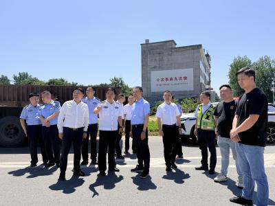 人保财险湖北省分公司领导赴黄冈调研道路隐患专项治理工作