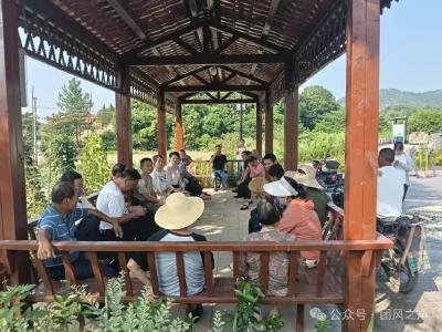 总路咀镇宋坳村：普法宣讲入民心 亭下议事解民忧