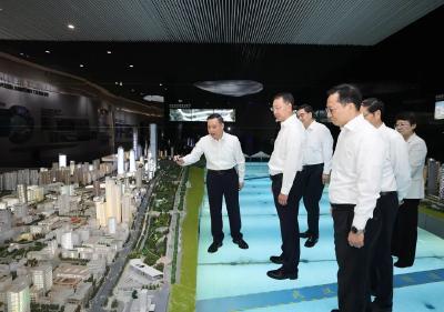 关志鸥在武汉市调研