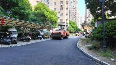 从“烦心路”到“顺心路”！团风这个小区路面“焕新”