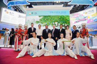 武当山亮相 ITB China 助力 “神武峡” IP 走向国际