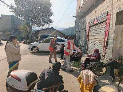 武当山十字岭社区开展“移风易俗”主题宣传活动