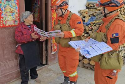武当山驻防大队多形式筑牢春季森林防火防线