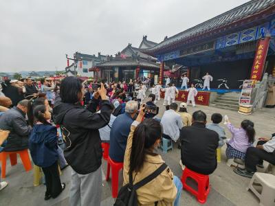 武当武术非遗展演点亮“五一”假期