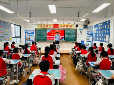 武当山街道办事处联合辖区学校开展“三位一体”安全教育活动