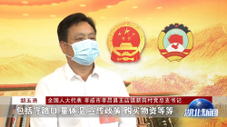 全国人大代表胡五清：平时对群众有求必应 关键时候一呼百应