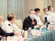 湖北代表团审查计划报告和预算报告