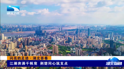 闪亮的足迹·湖北答卷 | 江潮奔涌千帆竞 荆楚同心筑支点