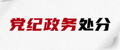 三峡财务有限责任公司原首席专业师程志明被开除党籍和公职