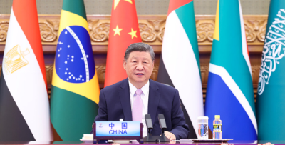 习近平出席金砖国家领导人线上峰会并发表重要讲话