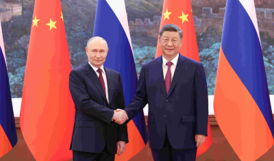 习近平同俄罗斯总统普京会谈