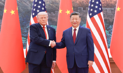 习近平同美国总统特朗普会谈