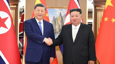 习近平同金正恩举行会谈