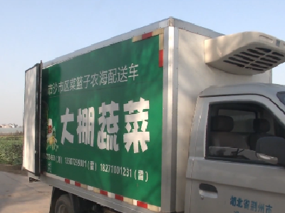 冬季蔬菜大上市 荆州市民菜篮子供应有保障