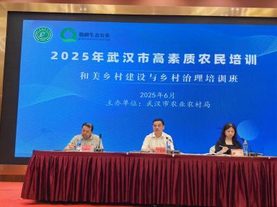 武汉100多名村干部集中“充电” 助力和美乡村建设
