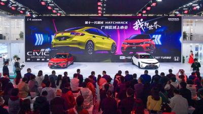 东风本田全产品矩阵亮相广州车展 思域HATCHBACK广州区域上市