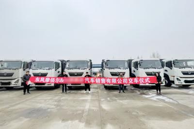 东风新能源电动牵引车天津批量交付